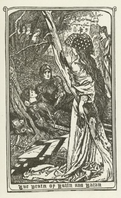 La muerte de Balin y Balan de Henry Justice Ford